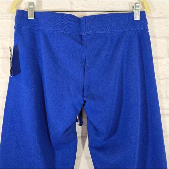 M Planet Gold Y2K Blue Fabulous Low Rise Cropped Sweatpants Joggers NWT Size M - Picture 6 of 8